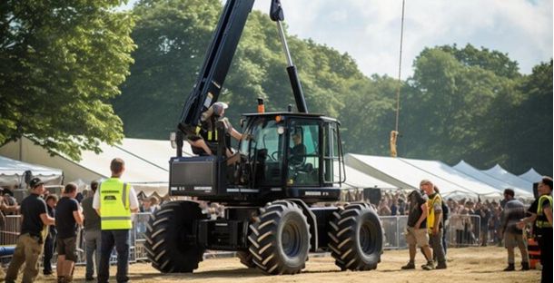 Verantwoordelijke en Technieker/Mechanieker van het Voertuigenpark voor een Groot Festival